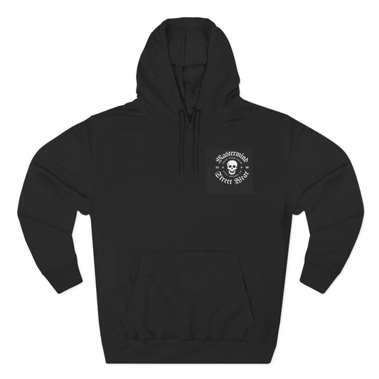 Hoodie — "Silent Stories" Grim Reaper Graphic Pullover